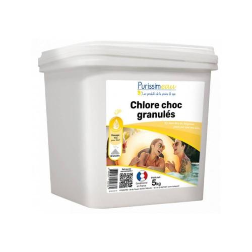 Chlore choc granulés